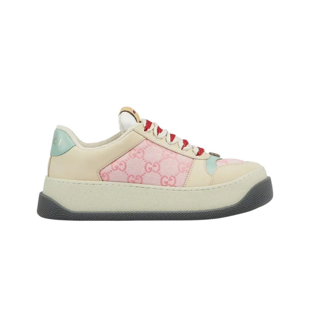Gucci Wmns Screener 'GG Monogram - Beige Pink'